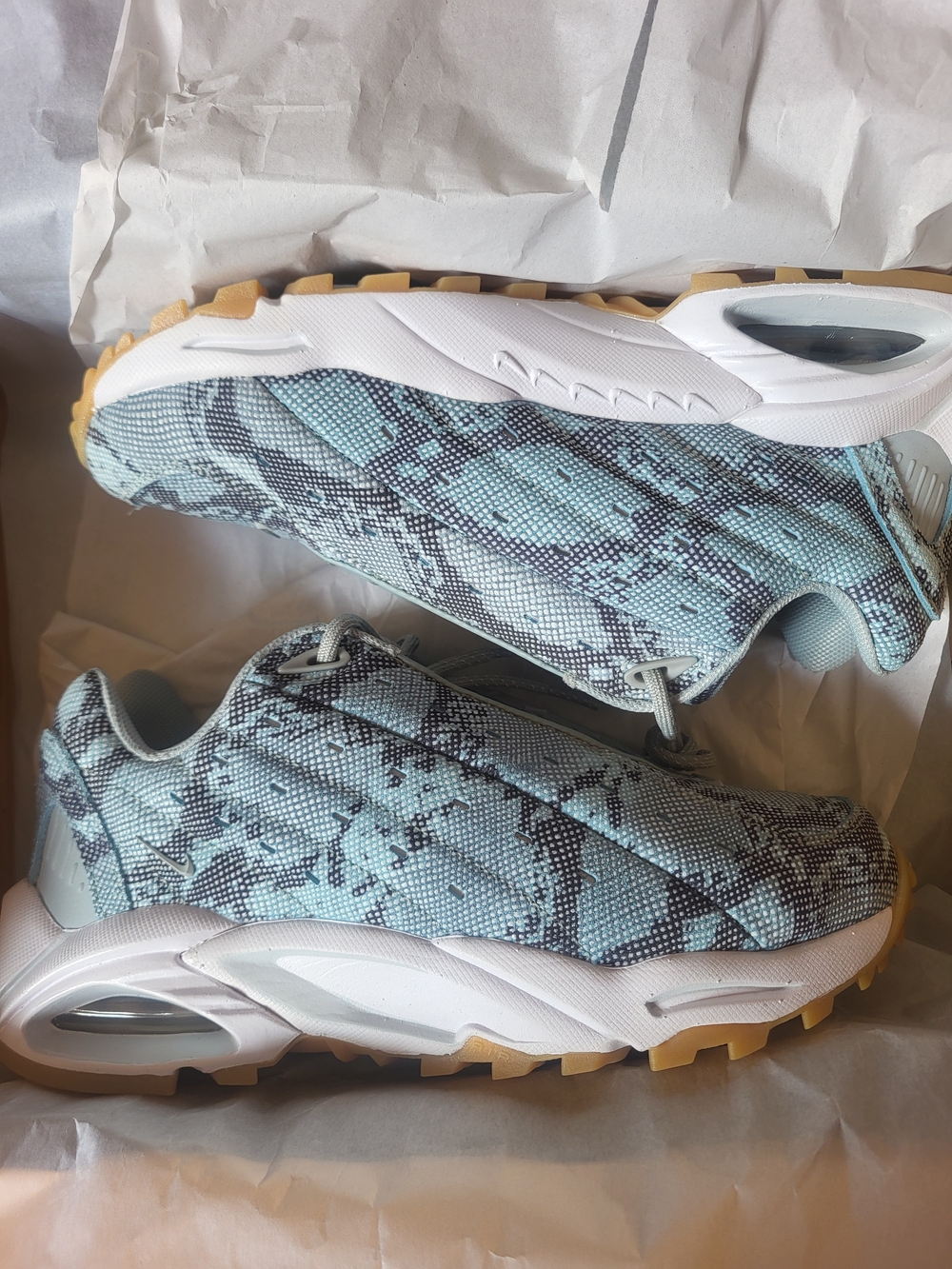 Nike Hot Step Air Terra/Nocta in Light Pumice and White